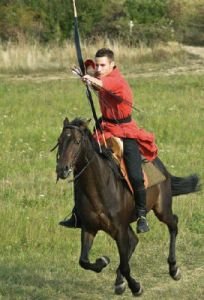 Christoph Neméthy - dvojnásobný mistr Evropy v horseback archery