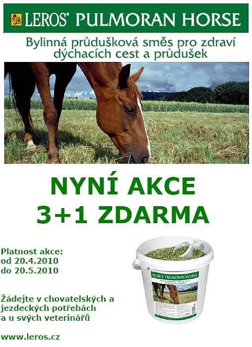 Pulmoran Horse akce 3+1 zdarma