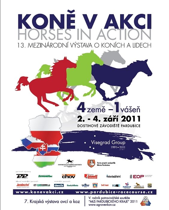 koně v akci 2011 - plakát