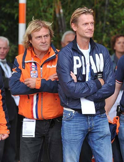Sjeff a Edward Gal sledují závody v roce 2011…