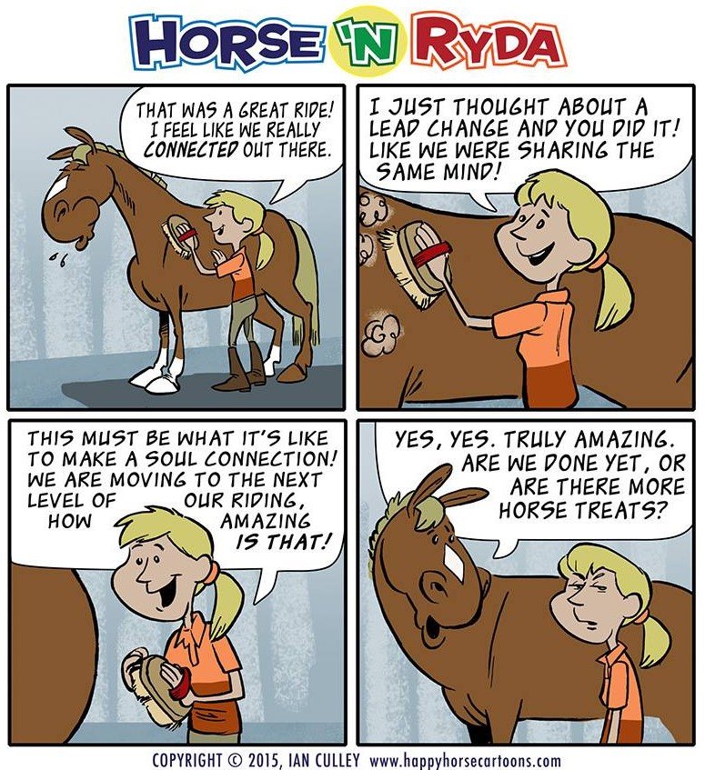 Happy Horse Cartoons