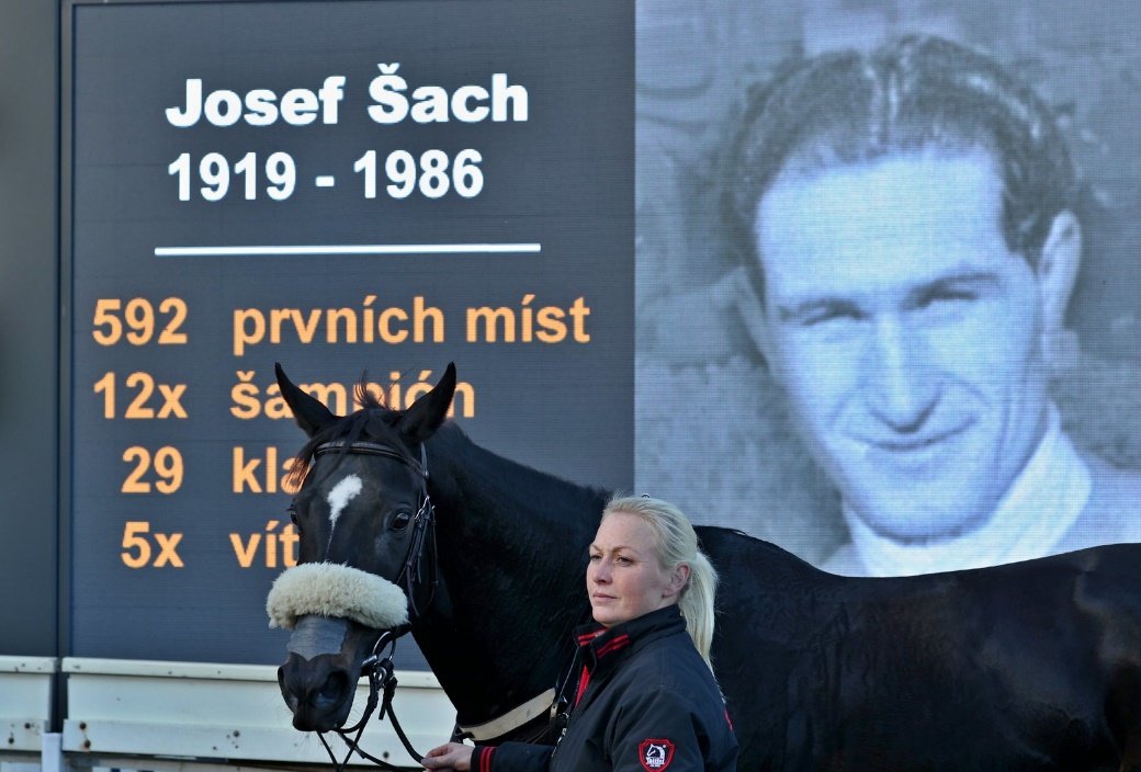  S vítězkou Memoriálu Josefa Šacha klisnou Mo My Dream (Velká Chuchle, 6. 11. 2021)