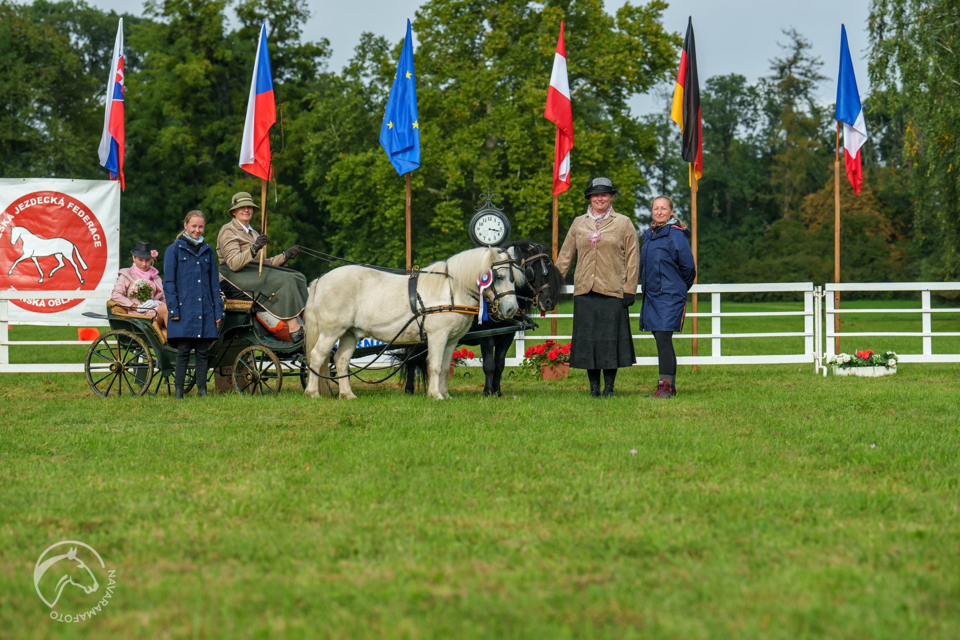 Mezinárodní soutěž tradičních zápřeží 2023 v Kroměříži - 1. místo v kategorii pony, celkové 3.místo a nejlepší český výsledek 