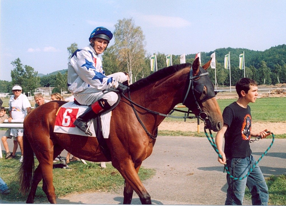 Arrows Pepe - K. Šarina, V. Janáček před Cenou Masise v roce 2003