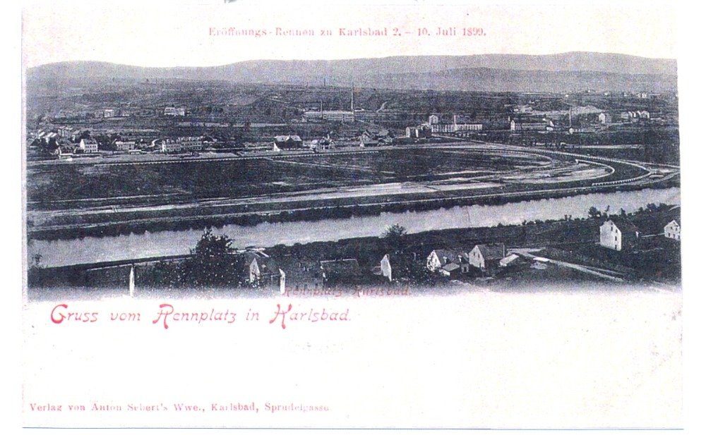 Závodiště v roce 1899