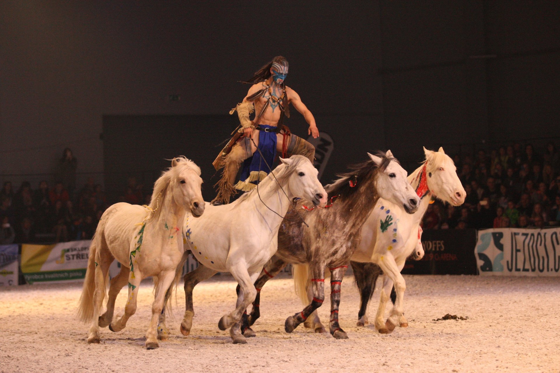 Velkolepá “Fantasy Show”, která byla jedním z vrcholů programu veletrhu For Horse 2019