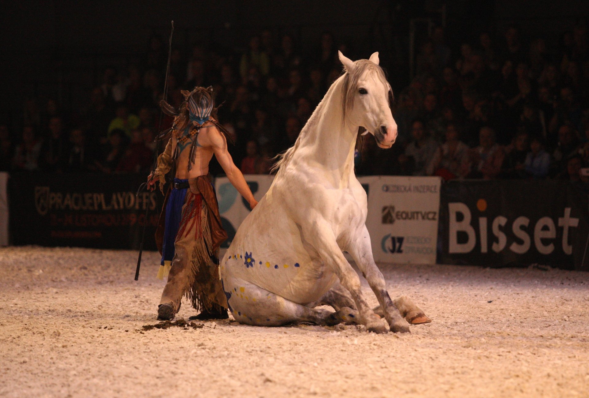 Velkolepá “Fantasy Show”, která byla jedním z vrcholů programu veletrhu For Horse 2019